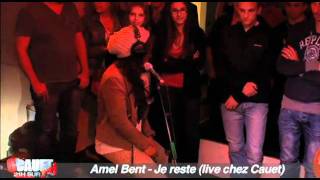 Amel Bent  Je reste  Live  CCauet sur NRJ [upl. by Gearhart]