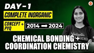 JEE Mains 2025  Chemical Bonding  Coordination Chemistry Part  2  Chemistry  Diksha Maam [upl. by Marlow]