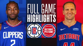 CLIPPERS at PISTONS  FULL GAME HIGHLIGHTS  February 2 2024 [upl. by Donaldson294]