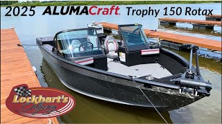 2025 Alumacraft Trophy 150 Rotax [upl. by Enylekcaj]