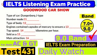 IELTS Listening Practice Test 2024 with Answers Real Exam  431 [upl. by Emmalee]