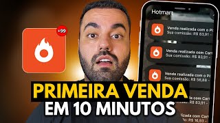 HOTMART COMO FAZER A PRIMEIRA VENDA EM 10 MINUTOS COMO AFILIADO  Aulão Grátis Dinheiro Online [upl. by Hartley]