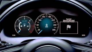 Jaguar XJ 2016  InControl Touch Pro Park Assist [upl. by Nirok]