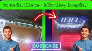 Grazia Meter Display Repair ✅How to Repair Grazia Meter Display ✅ [upl. by Nicoline]