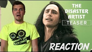 The Disaster Artist Official Teaser Trailer Reaction [upl. by Adaliah]