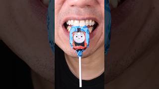 ASMR  Thomas amp Friends Crunchy Chocolate Lollipops  Can You Name the Character ASMR [upl. by Judus690]