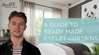 A Guide To Ready Made Eyelet Curtains [upl. by Arikahs]