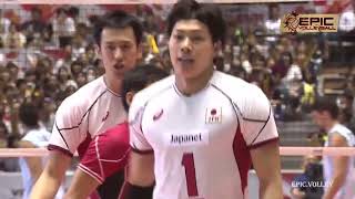 Kunihiro Shimizu  Joueur de volleyball gaucher incroyable [upl. by Ahsinek]