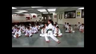 Arwachin International School Karate Club 1 [upl. by Eiger416]