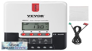 VEVOR 20A MPPT Solar Charge Controller 12V  24V Auto DC Input Review [upl. by Namreg]