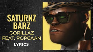 Gorillaz Popcaan  Saturnz Barz LYRICS quotAll my life no all my lifequot TikTok Song [upl. by Brit510]