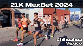 Carrera 21k MEXBET 2024 Chihuahua México [upl. by Nico]