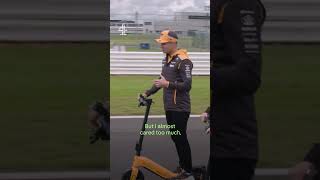 Lando Norris on how he handles criticism 😔 shorts [upl. by Ailegra401]