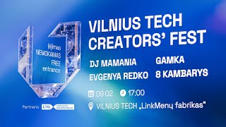 VILNIUS TECH CREATORS FEST 2024 [upl. by Eidak506]