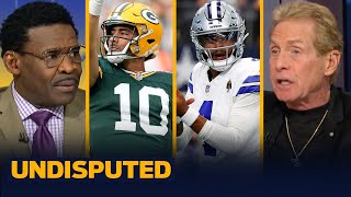 Cowboys huge home favorites over Packers in Super Wild Card Weekend who wins  NFL  UNDISPUTED [upl. by Capon274]