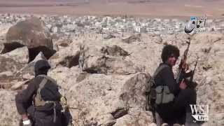 The Battle for Kobani Seen From Above [upl. by Ardnued]