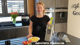 Produktvorstellung der Gemüsefix Mandoline von Pampered Chef 2022 [upl. by Atteselrahc537]