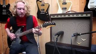 Magnatone Panoramic Stereo  Haar guitars Demo [upl. by Quint]