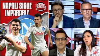 NAPOLI de CHUCKY LOZANO ganó y CUIDADO que puede sorprender en la Champions  Jorge Ramos y su Banda [upl. by Ecirtnuahs]