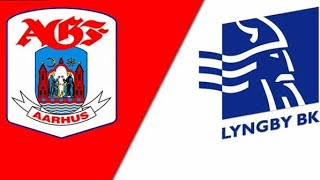 Aarhus AGF vs Lyngby live fodboldkamp i dag  Dansk Superliga [upl. by Karrie7]