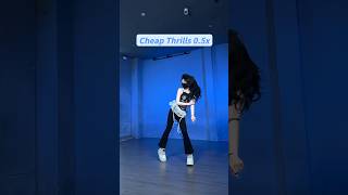 Cheap Thrills  Dance Tutorial Slowed amp Mirrored [upl. by Aymik]