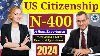 NEW N400 Interview  N400 Naturalization Interview  US Citizenship Interview with Answers v1 [upl. by Falzetta]