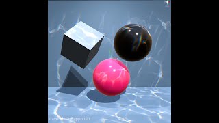 Stopped using depth map Water caustics effect volume for Unity 3D [upl. by Xuaegram783]