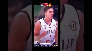 Trči u istoriju Bogdaaaaaaan 🇷🇸🔥❤️ bogdanovic serbia serbiabasketball serbiavs jokic [upl. by Lexi]