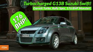 Turbocharged G13B Suzuki Swift producing 176 BHP  Autoculture [upl. by Litton154]