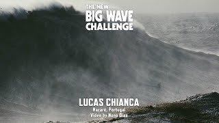 Lucas Chumbo at Nazaré  Big Wave Challenge 202324 Entry [upl. by Ocana]