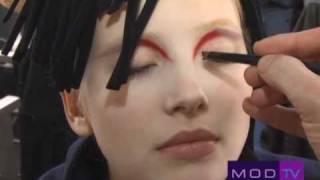 Giorgio Armani Fall 2010 Backstage  Milan Fashion Week  MODTV [upl. by Euton]