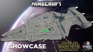 Imperial Arquitensclass command cruiser  Minecraft Star Wars showcase 11 Scale [upl. by Wolfy135]