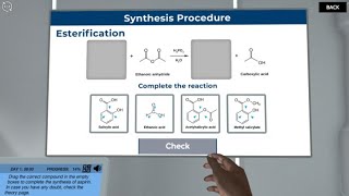 Synthesis of Aspirin How to fight students’ migraines Virtual Lab Síntesis de la aspirina [upl. by Gearhart]