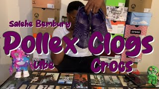 Salehe Bembury Pollex Clogs Ube x Crocs Review  on foot [upl. by Aiam]