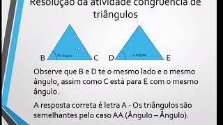 Congruência de triângulos e demonstrações de propriedades de quadriláteros  8º ano [upl. by Doti]