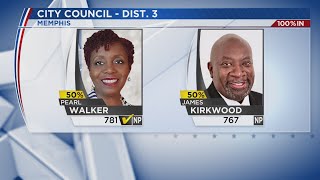 Memphis City Council runoff election results [upl. by Burhans]