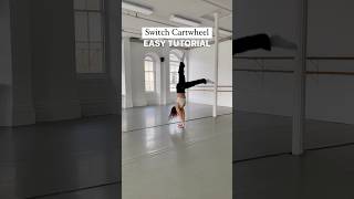 Switch cartwheel floorwork tutorial 🤸‍♀️ dance acrodance gymnast acrobatics contemporarydance [upl. by Sirahs]