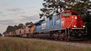 CN G886 South through Shiloh LA with CN 8952 “Grand Trunk Western” [upl. by Seagrave958]