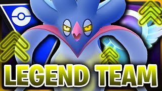 STRONG LEGEND TEAM BUFFED MALAMAR IS THE BEST CORE BREAKER FOR THE GREAT LEAGUE  GBL [upl. by Adran]