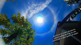 Halo optical phenomenon [upl. by Alleoj90]