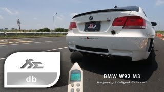 Fi Exhaust BMW E92 M3 Idle  Acceleration Sound db Test [upl. by Nairbal]