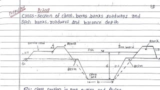 Unit4  Design of Canal  Lined Canal Numerical  Prashant YT  BE Civil  TUPUKUPoU Irrigation [upl. by Ruon]