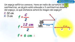 EJERCICIOS ESPEJOS ESFÉRICOS CONCAVOS Y CONVEXOS [upl. by Eelnyl161]