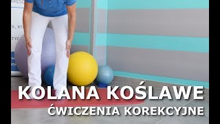 KOLANA KOŚLAWE  Ćwiczenia korekcyjne wad postawy [upl. by Johen]