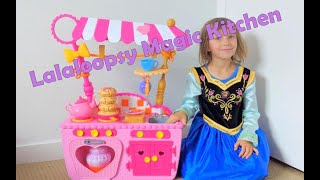 Lalaloopsy Magic Play Kitchen and Café  Mom and daughter REVIEW [upl. by Peter]