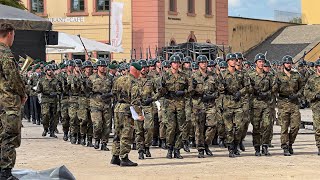 Übungsausmarsch Großer Zapfenstreich  Wachbataillon  Musikkorps der Bundeswehr  Ehrenbreitstein [upl. by Enyaht]