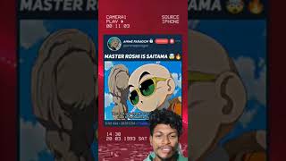 Master roshi saitama hai shortsfeed shorts explorepage youtuber popularsong viewsforviews [upl. by Attenat]