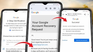 NEW How to Recover Gmail Account without 2 Step Verification 2024  Google Account Recovery 2024 [upl. by Aerdnat]