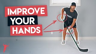 IMPROVE YOUR HANDS WITH THIS STICKHANDLING SESSION 🏒 [upl. by Oriel]