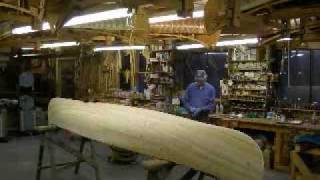 Building a Canoe at Northwoods Canoe Co [upl. by Cira]